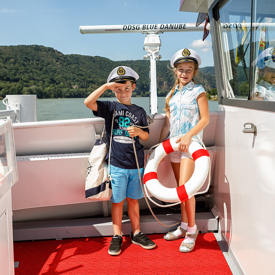 SCHIFF AHOI an Bord der DDSG-Flotte
