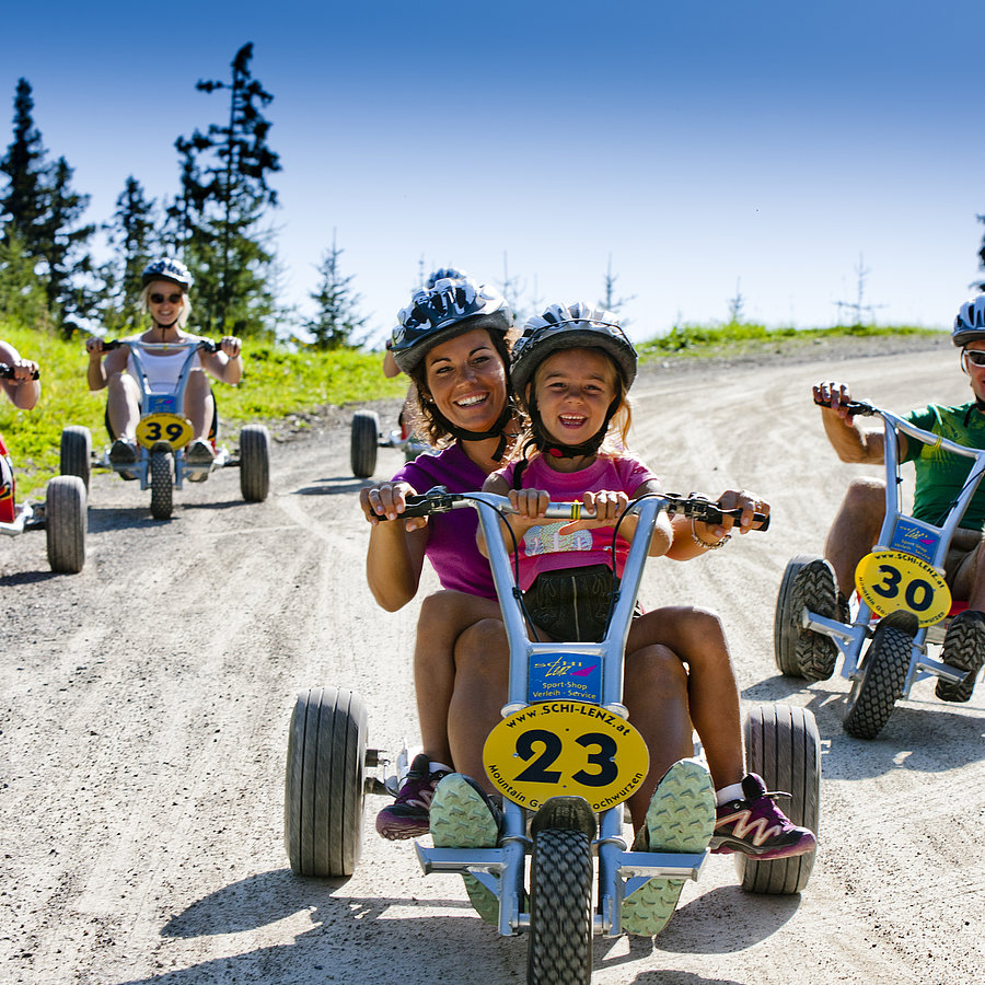 Mountain Gokart auf der Hochwurzen