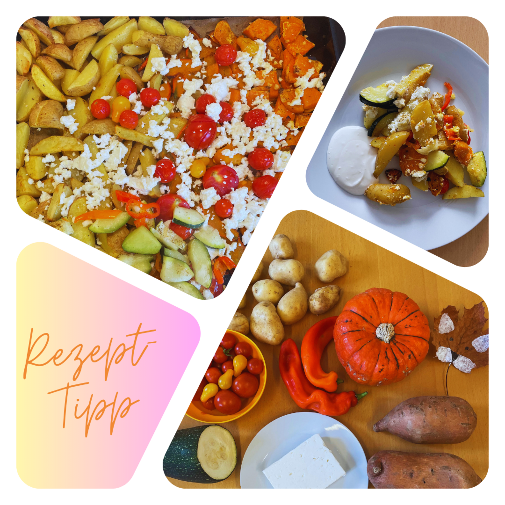 Ofengemüse mit Feta!