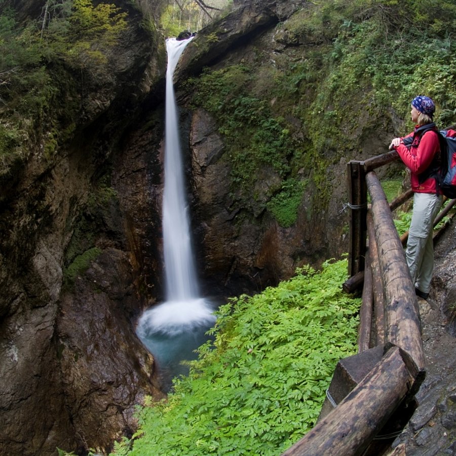 Wildromantische Raggaschlucht in Flattach