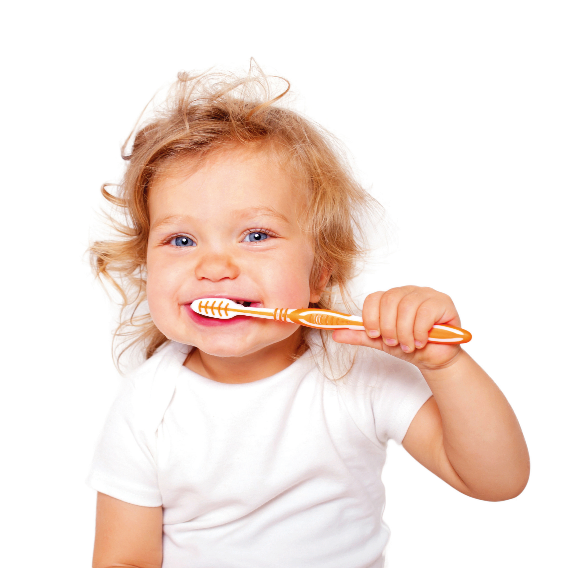 Kind beim Zähneputzen