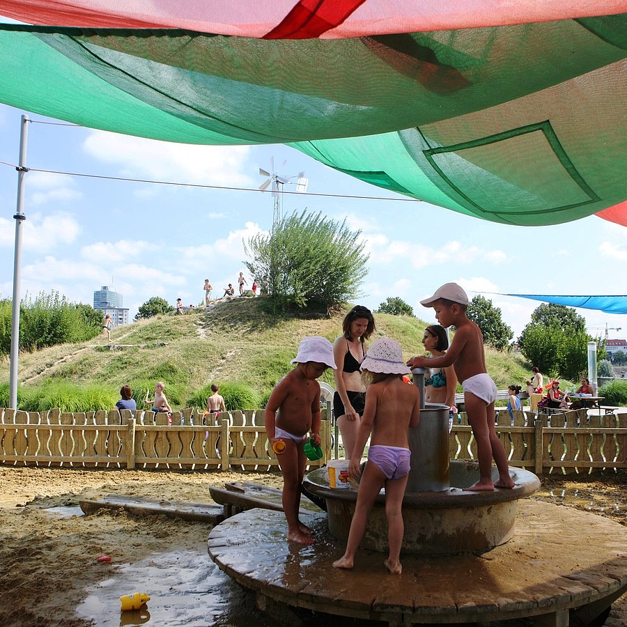 Wasserspielplatz Donauinsel