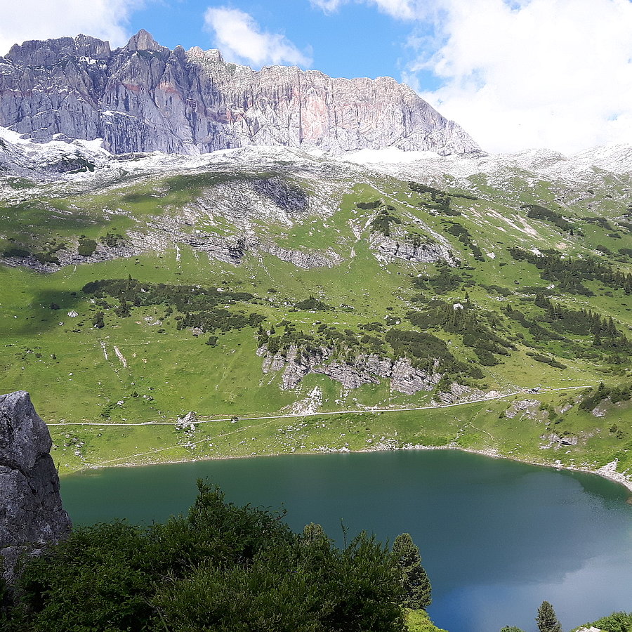 Wanderung in Lech: Alpe Formarin - Freiburger Hütte