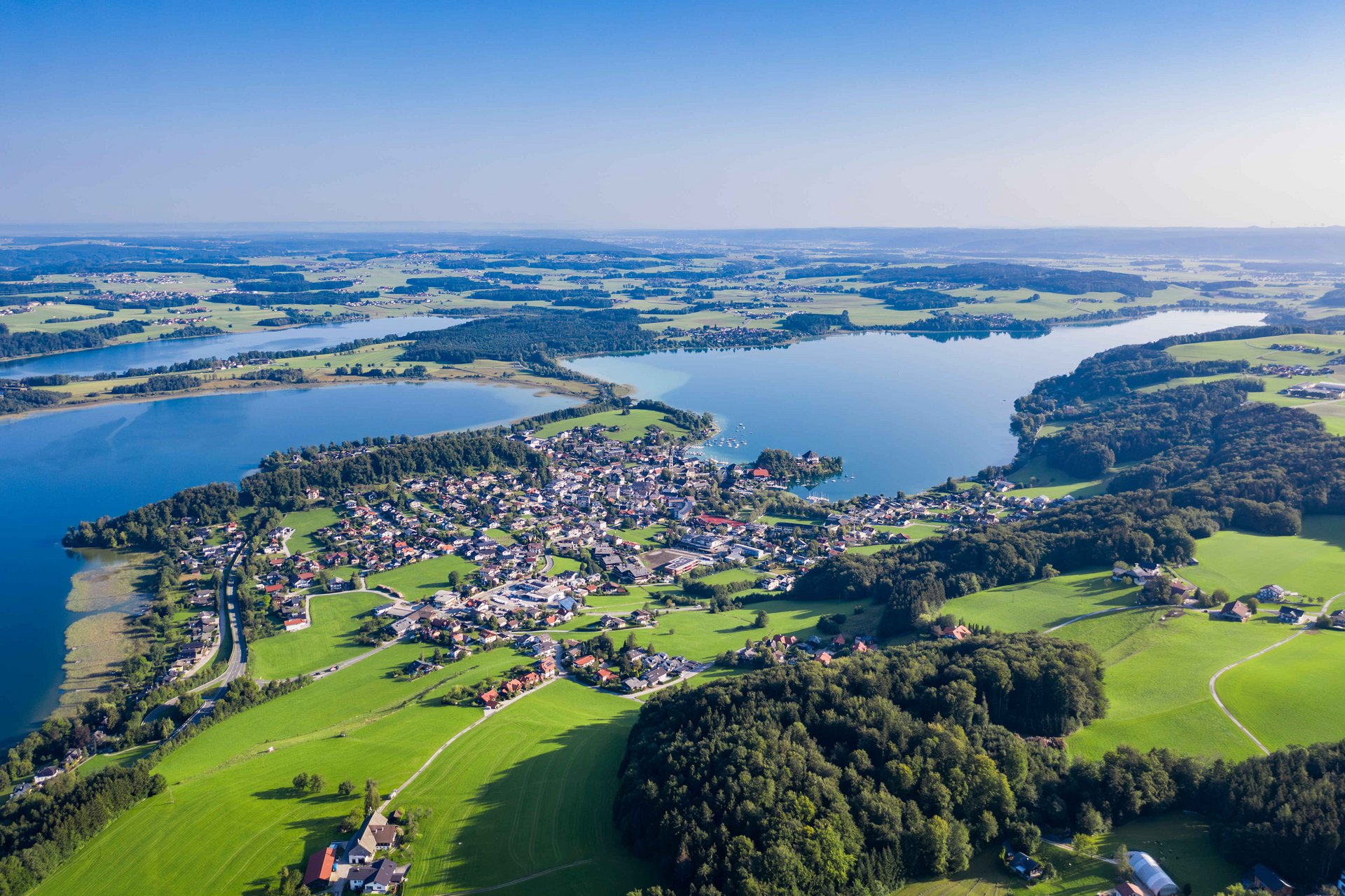 Luftbild Trumer See