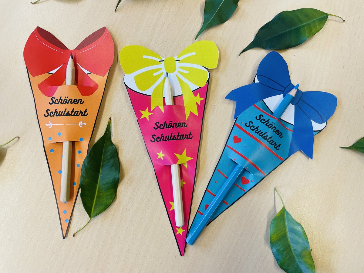  Schultüten-Vorlagen zum Downloaden!: moreFAMILY 