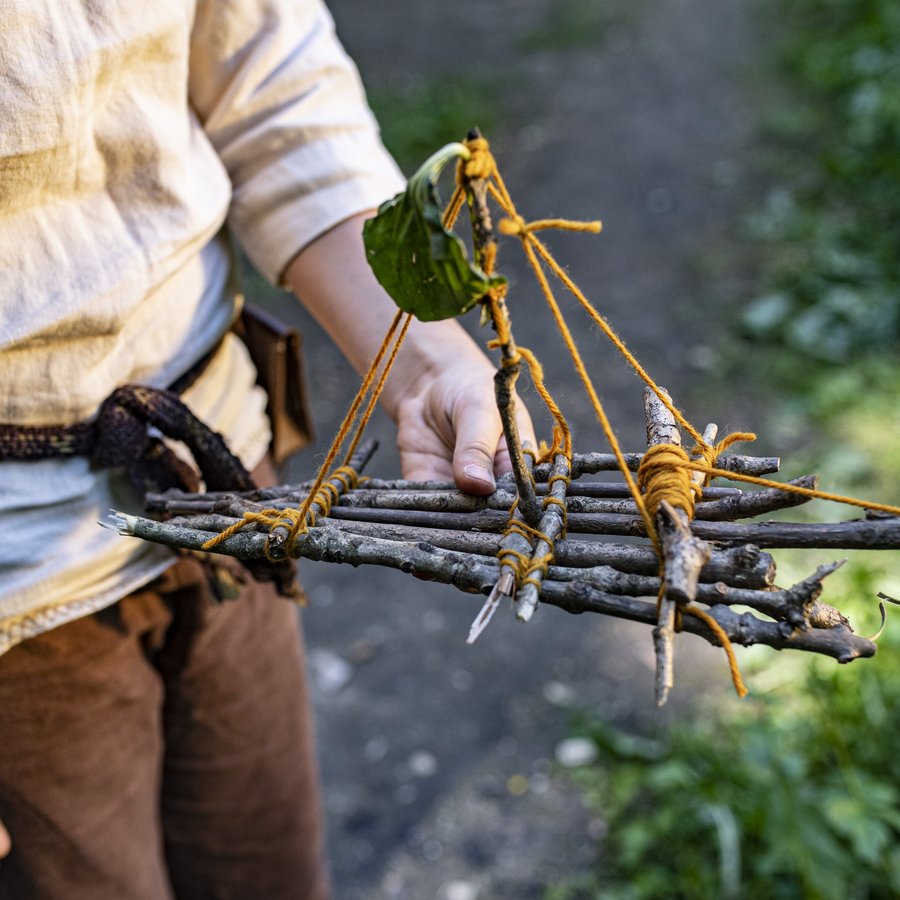 Germanenfest im Freilichtmuseum „Germanisches Gehöft Elsarn“